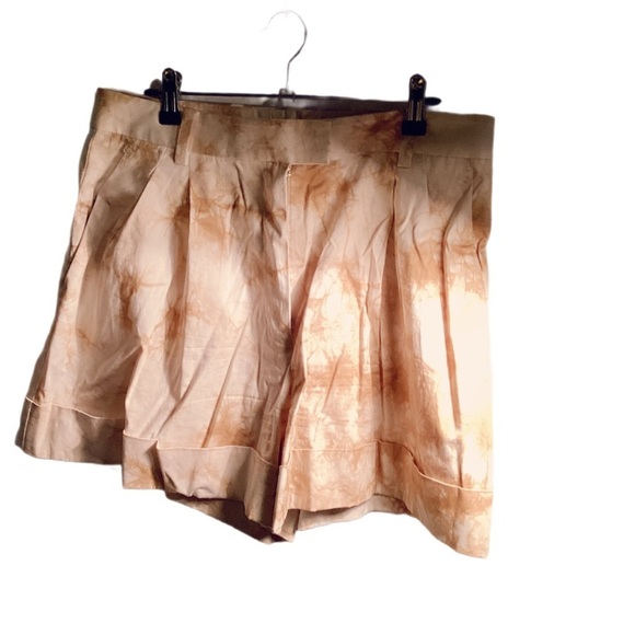 3.1 Phillip Lim Cream Fabric Leather Jacket Stand-Up Collar w matching Shorts 4 - Picture 8 of 10